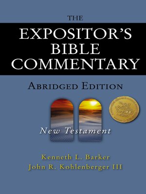 cover image of The Expositor's Bible Commentary, New Testament